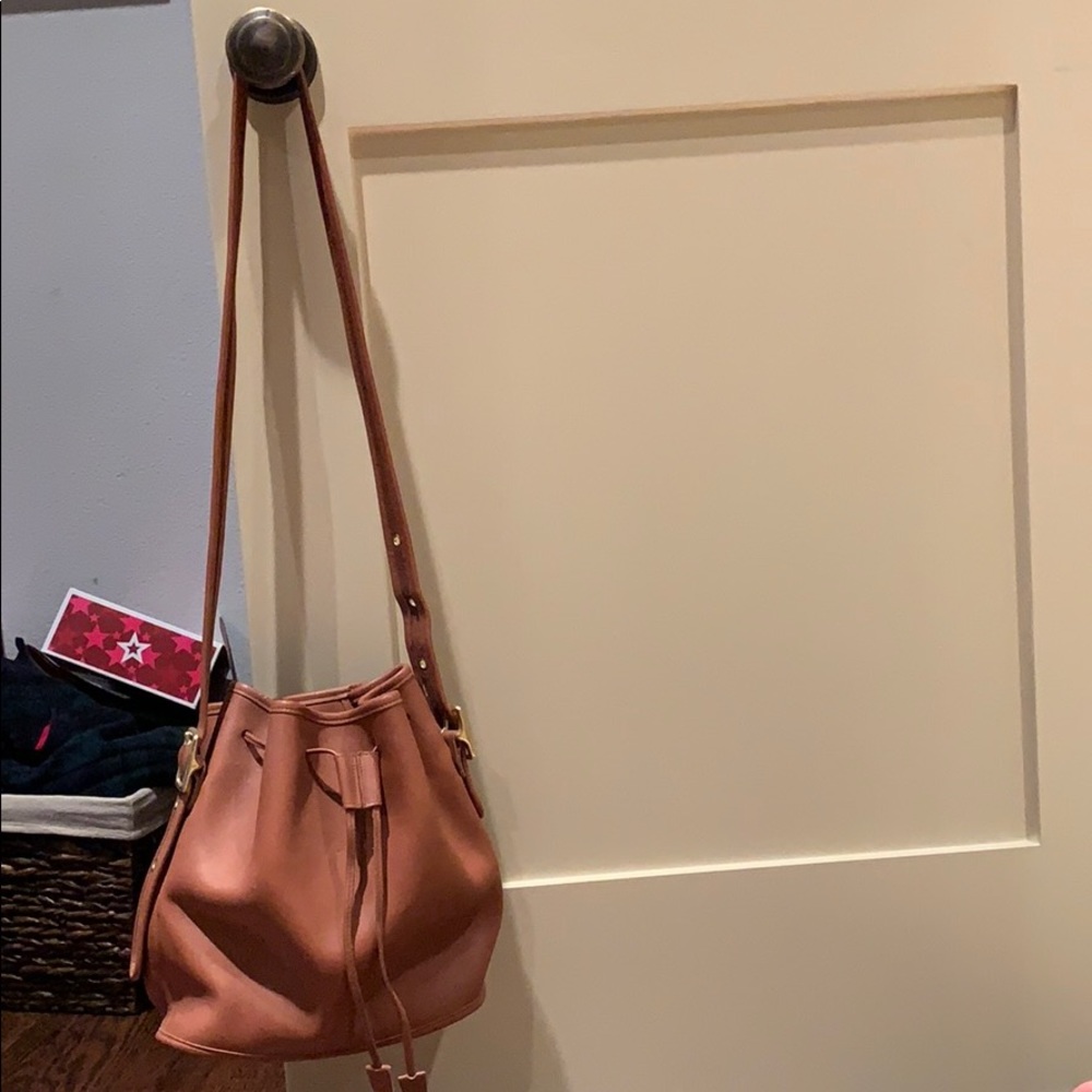 Coach bucket bag